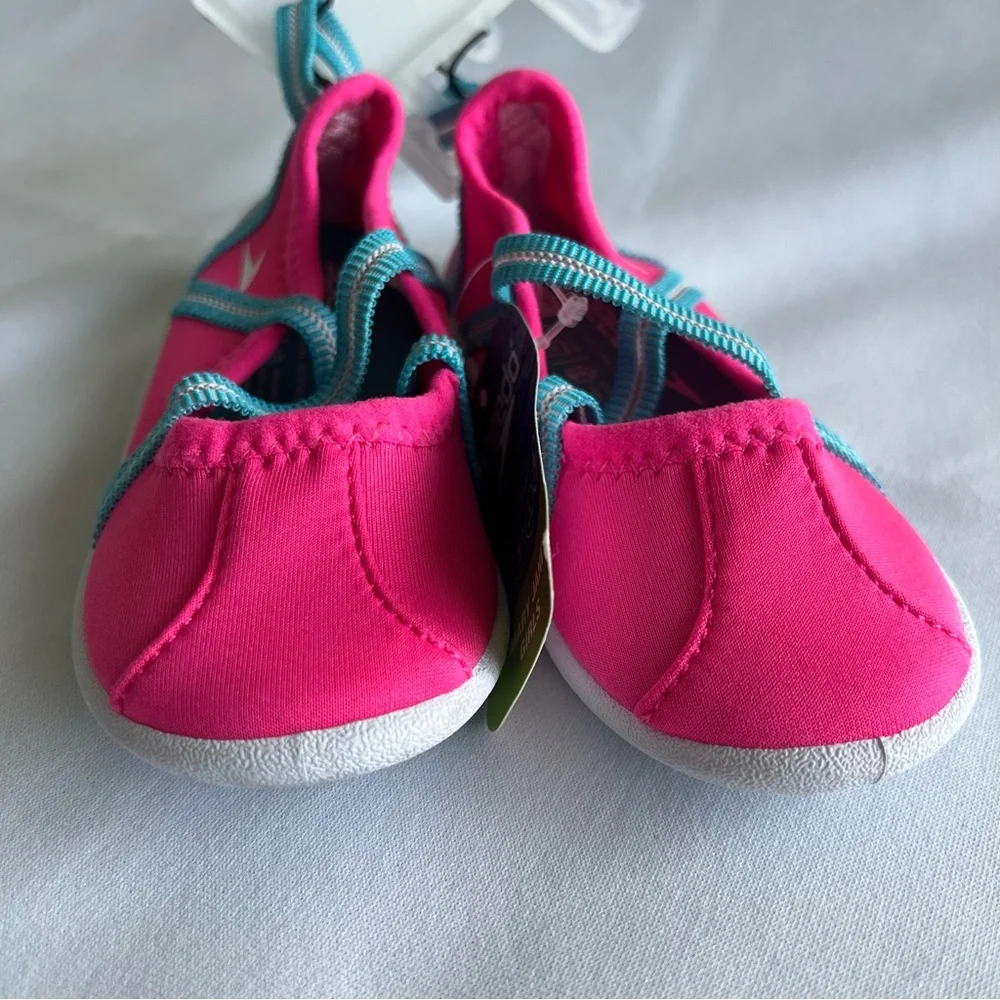 NWT Speedo Toddler Girls' Water Shoes - Pink Taffy  Size‎  S 5/6